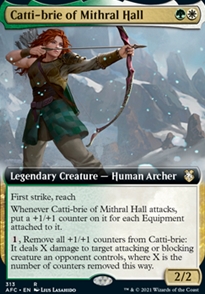 Catti-brie of Mithral Hall - Commander