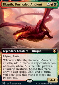 "Klauth, Unrivaled Ancient - Commander"