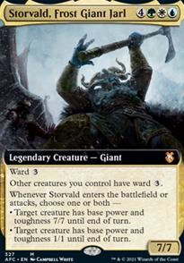 "Storvald, Frost Giant Jarl - Commander"