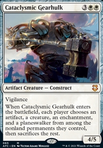 Cataclysmic Gearhulk - Commander