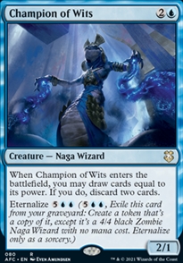 Champion of Wits - Commander