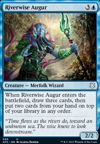 Riverwise Augur - Commander