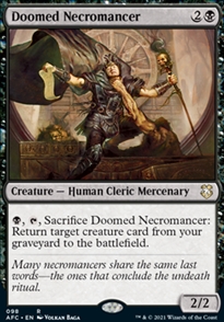 Doomed Necromancer - Commander