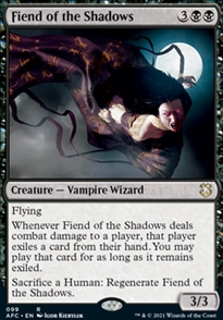 Fiend of the Shadows - Commander