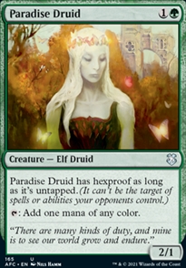 Paradise Druid - Commander