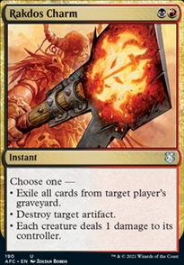 Rakdos Charm - Commander