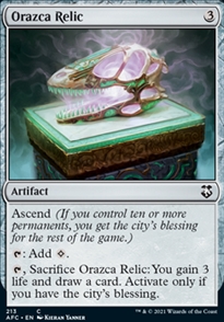 Orazca Relic - Commander