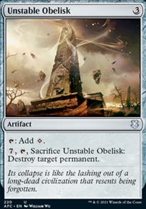 Unstable Obelisk - Commander