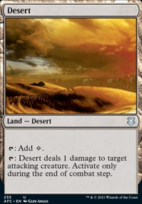 Desert - Commander