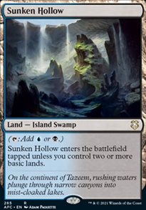 Sunken Hollow - Commander