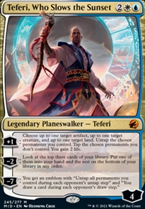 "Teferi, Who Slows the Sunset"