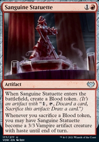 Sanguine Statuette