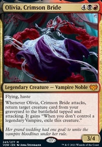 "Olivia, Crimson Bride"