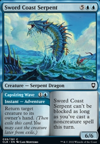 Sword Coast Serpent // Capsizing Wave