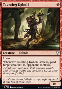 Taunting Kobold