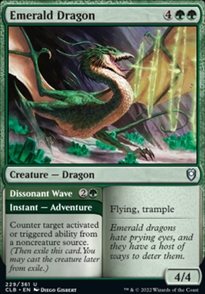 Emerald Dragon // Dissonant Wave