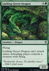 Lurking Green Dragon