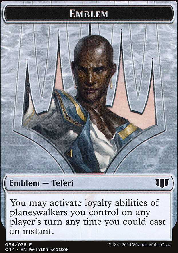 "Teferi, Temporal Archmage Emblem Token"