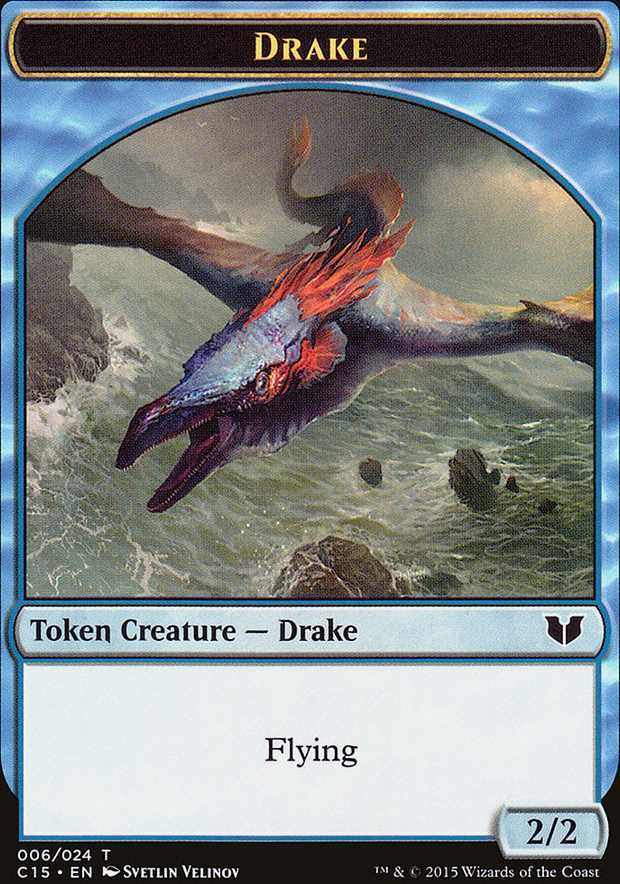 Drake Token with Flying - Blue - 2/2