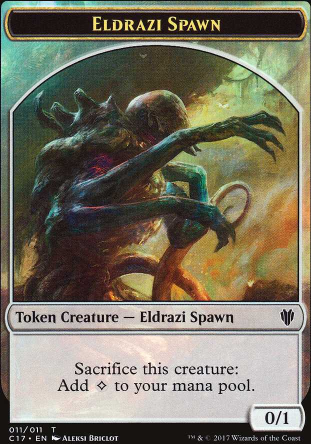 Eldrazi Spawn Token - Colorless - 0/1