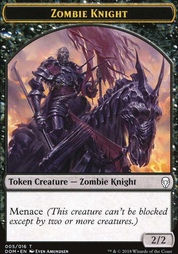 Zombie Knight Token