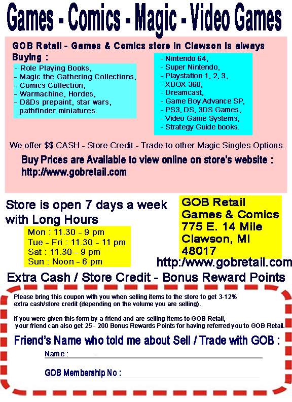 gob retail gob retail