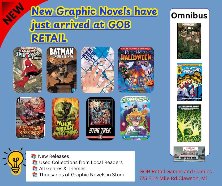 New Graphic Novels