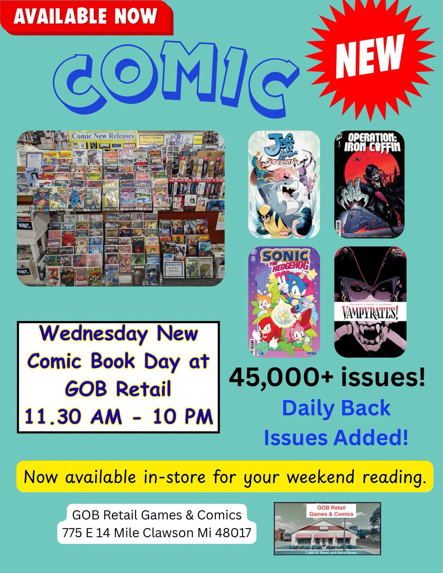 New Comics